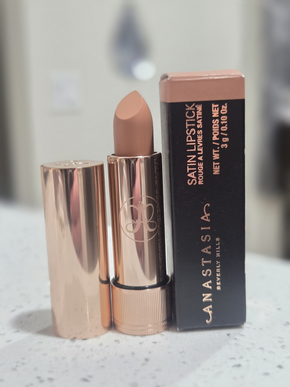 Anastasia Beverly Hills Satin Lipstick - HONEY TAUPE